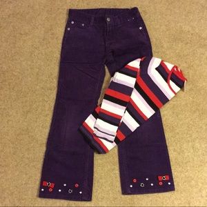 Gymboree bootcut corduroy pants